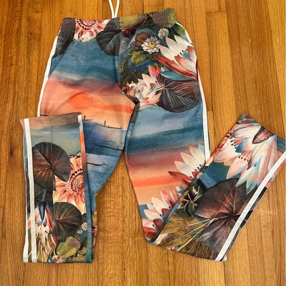 Adidas  X Farm Rio Women's Curso D’agua Multicolor Pant Size XS/6 @ - Picture 10 of 15